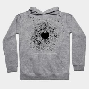 Speckled Heart Hoodie